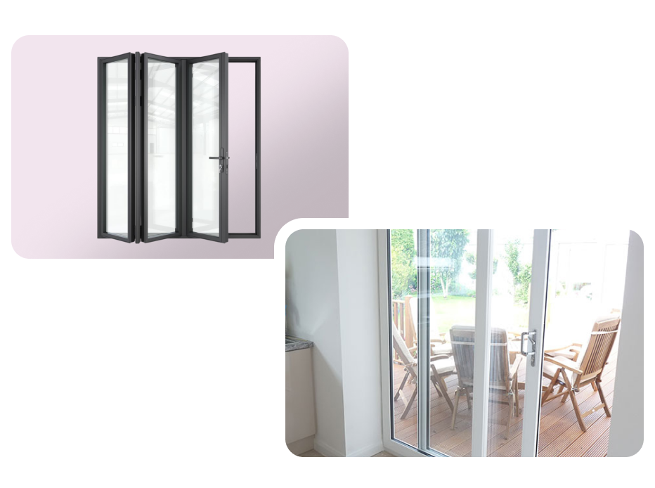 Aluminium Bi-folding Doors